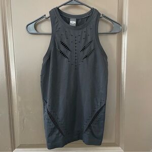 Victoria's Secret Victoria Sport Black Cutout Tank Top Racer Back Size XS